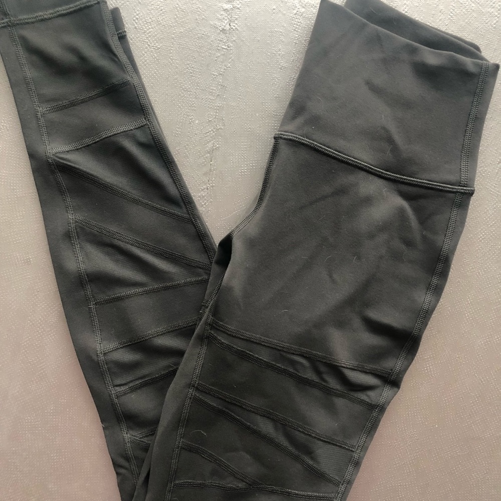 Lululemon Wunder Under Tech Mesh Hi-Rise Pant 28”
